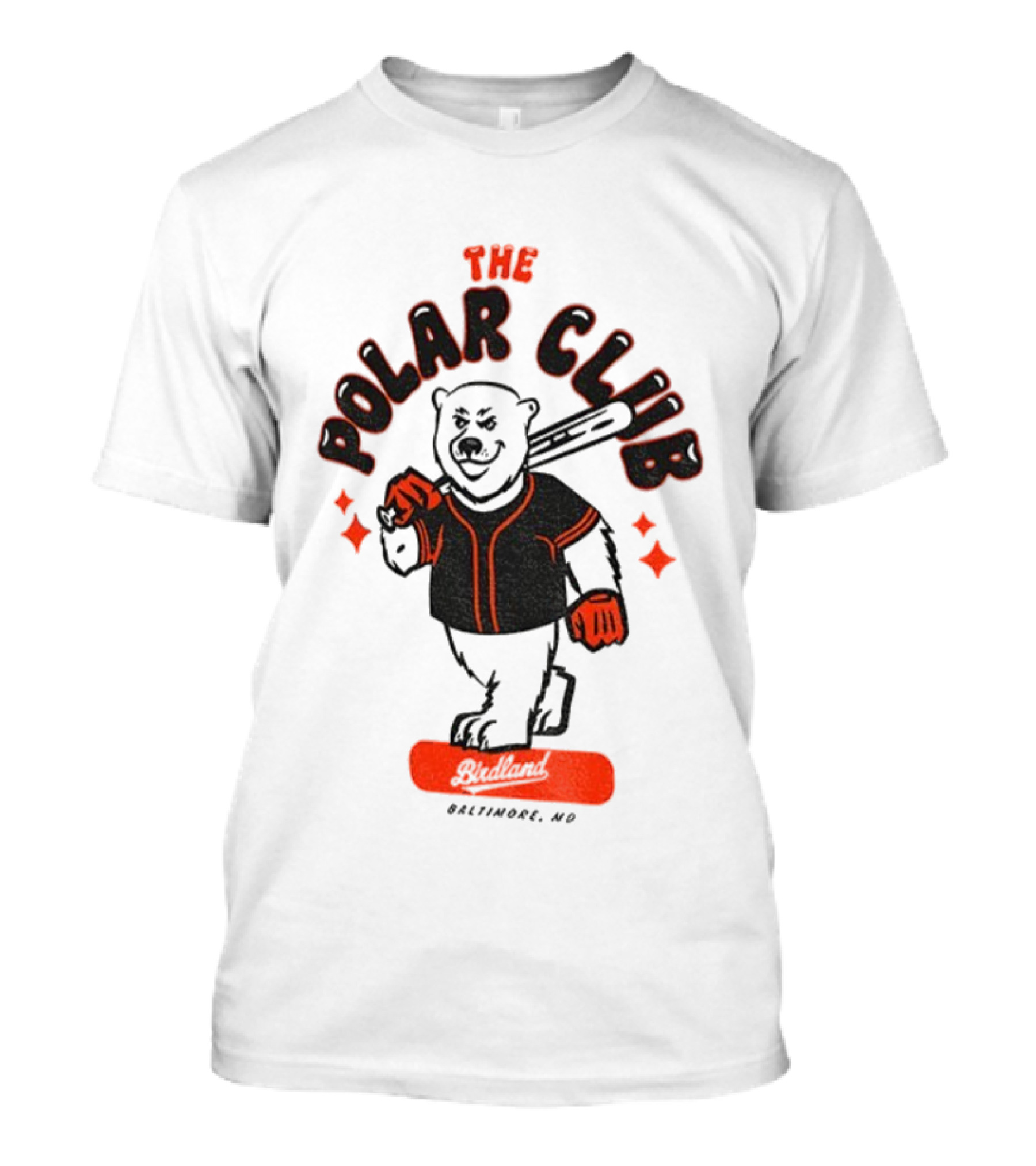 Pete Alonso The Polar Club Baltimore Orioles Birdland Baseball T-Shirt