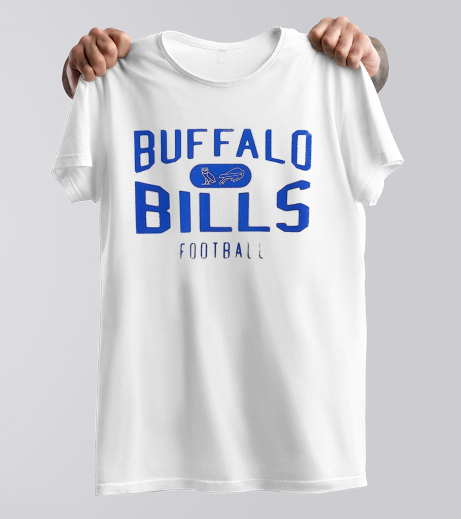 Buffalo Bills OVO Collaboration Football Branding T-Shirt