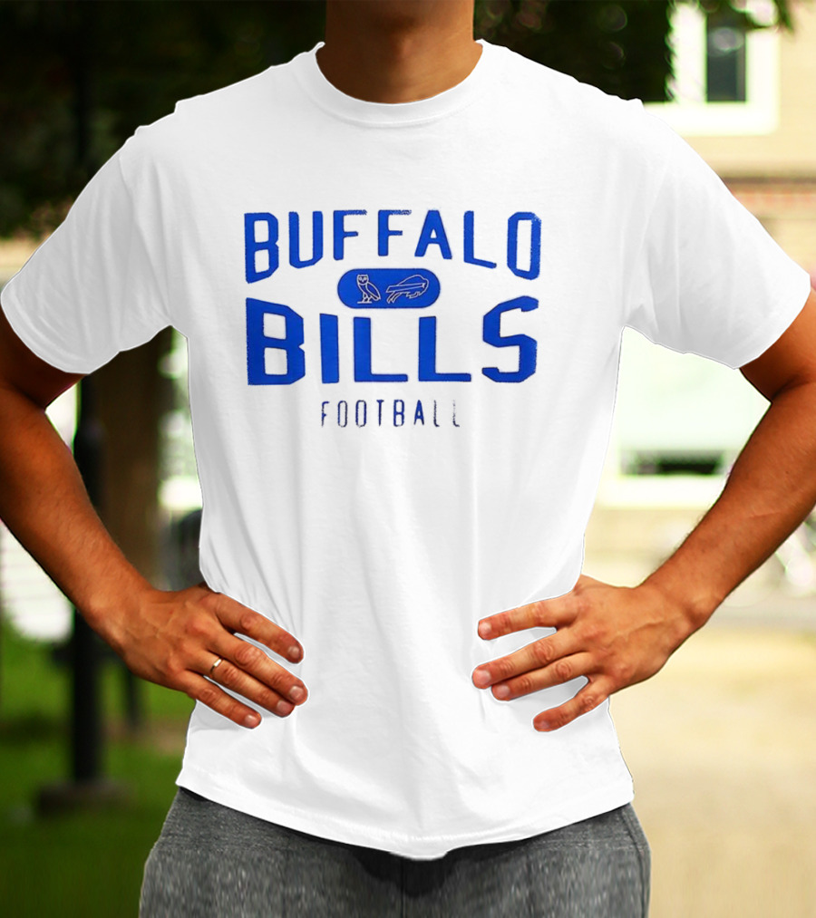 Buffalo Bills OVO Collaboration Football Branding T-Shirt