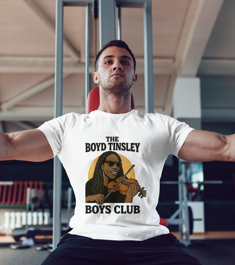 The Boyd Tinsley Boys Club Violinist Icon With Sunglasses T-Shirt