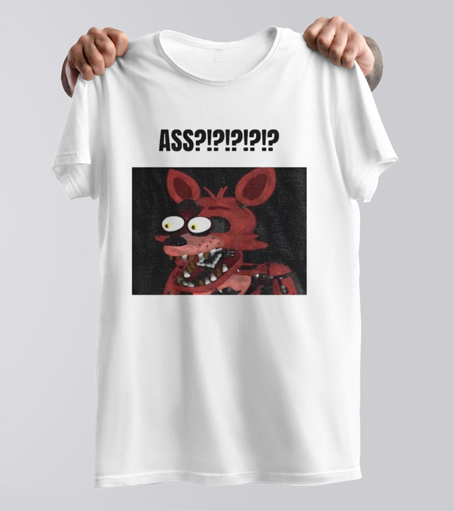 FNAF Foxy Character Surprise Reaction Five Nights At Freddy's T-Shirt