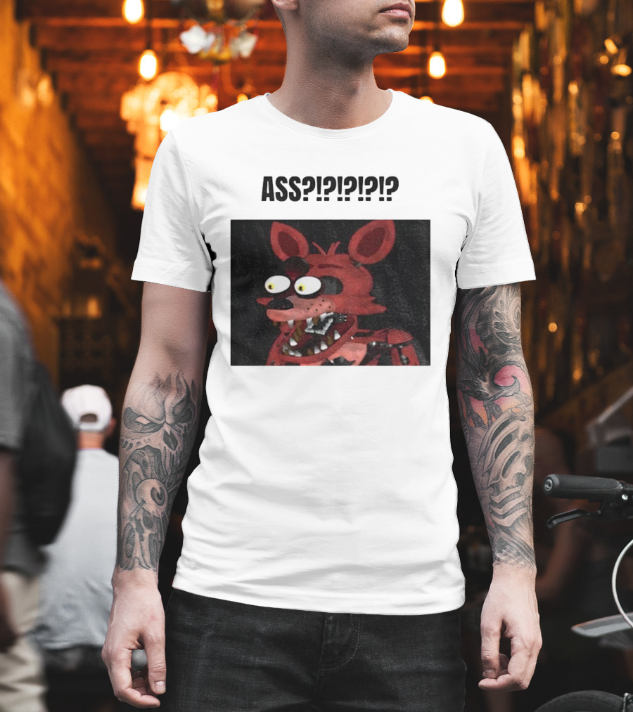 FNAF Foxy Character Surprise Reaction Five Nights At Freddy's T-Shirt
