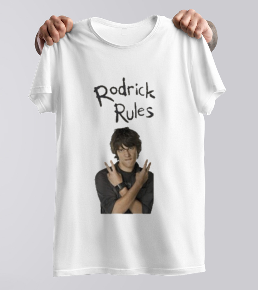 Rodrick Rules Diary Of A Wimpy Kid Character Pose T-Shirt