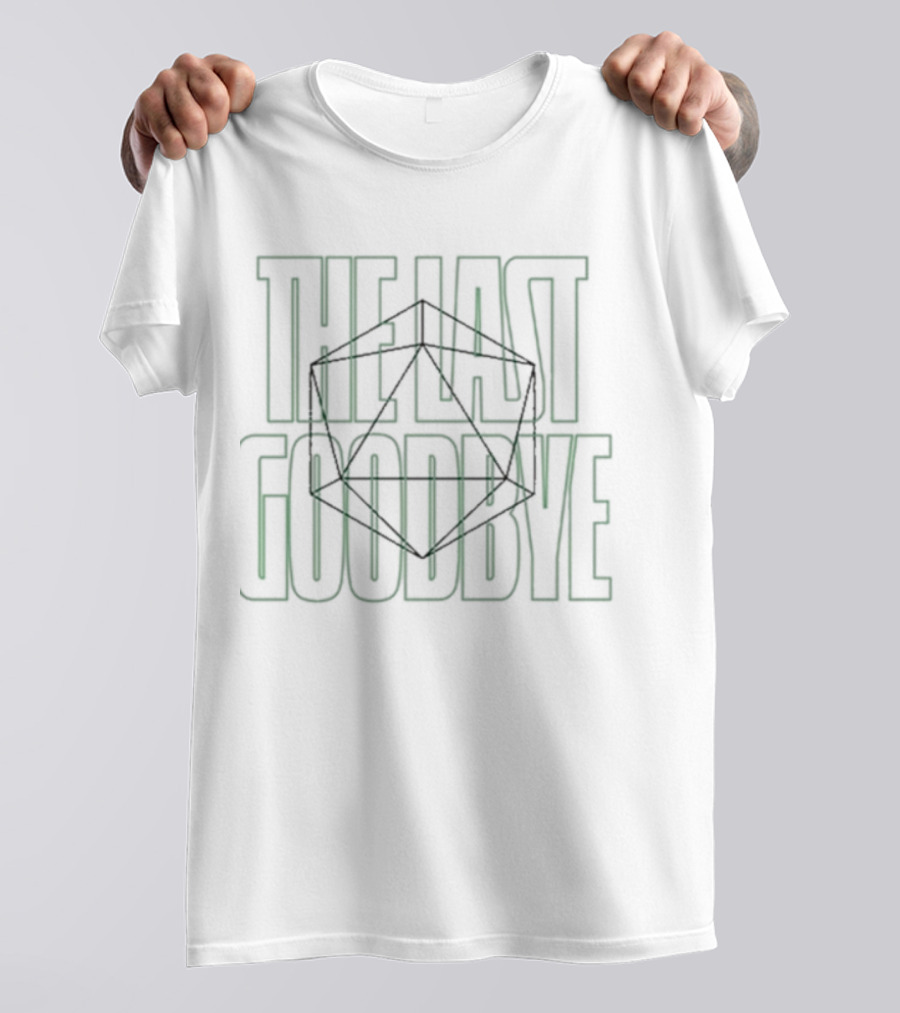 Odesza The Last Goodbye Knock Out Geometric Outline T-Shirt