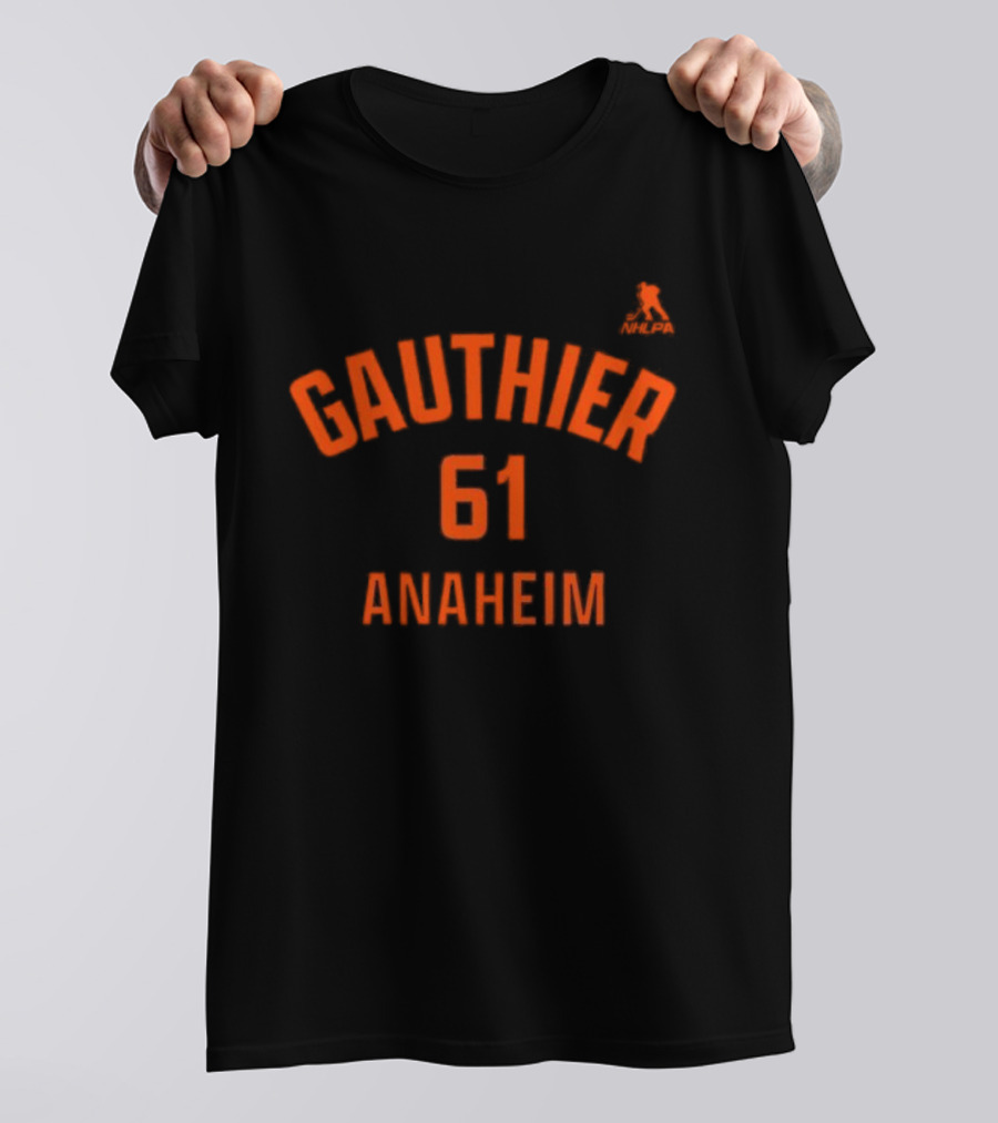Gauthier 61 Anaheim Ducks Official NHL Team Merchandise T-Shirt