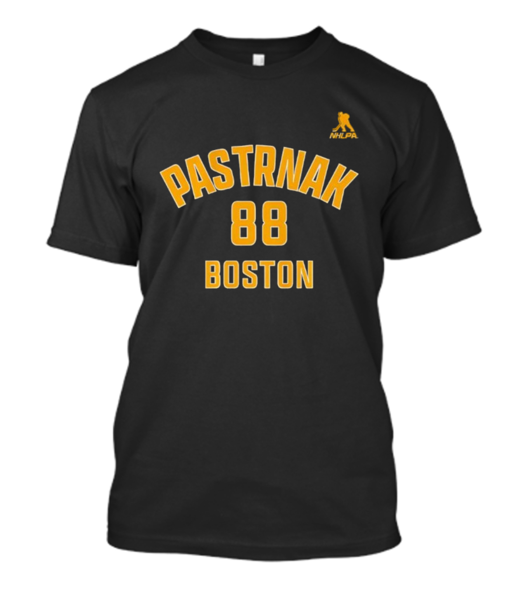Boston Bruins David Pastrnak 88 Boston Team Fan Gear T-Shirt