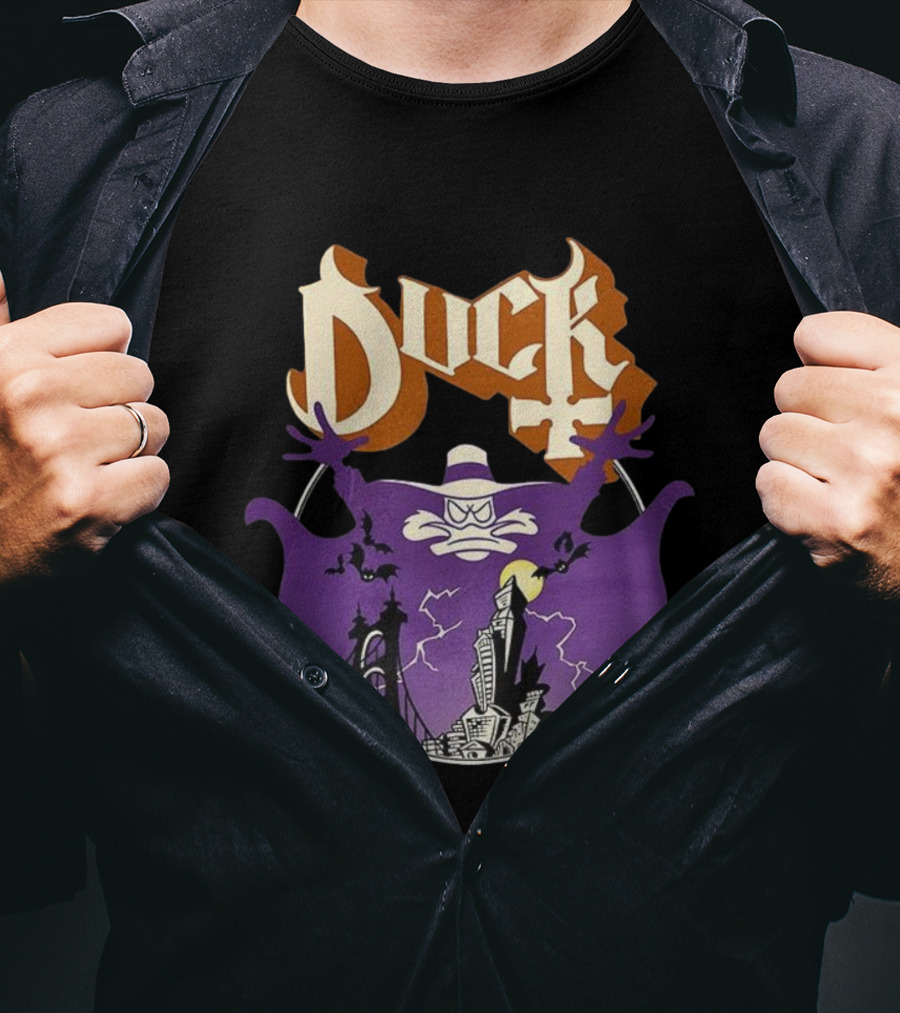 Darkwing Duck Disney Cartoon 90s Ghost Halloween T-Shirt