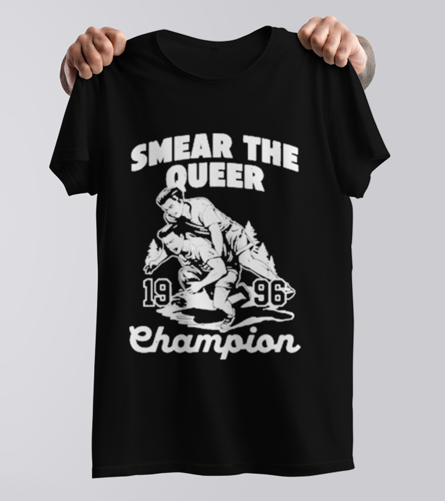 Drinkin’ Bros Smear The Queer Champion 1996 T-Shirt