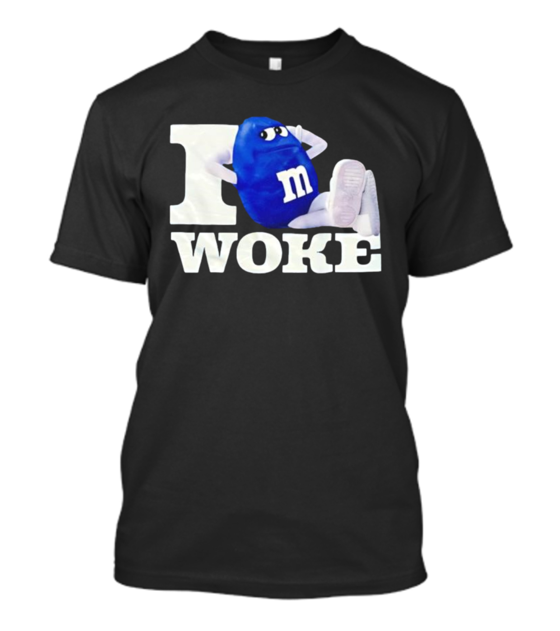 New York City M&M Character I’m Woke T-Shirt