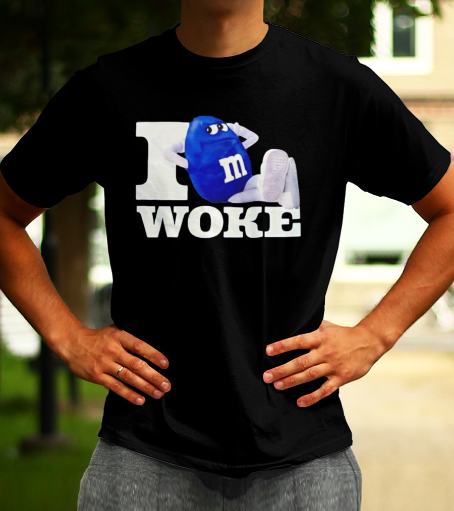 New York City M&M Character I’m Woke T-Shirt