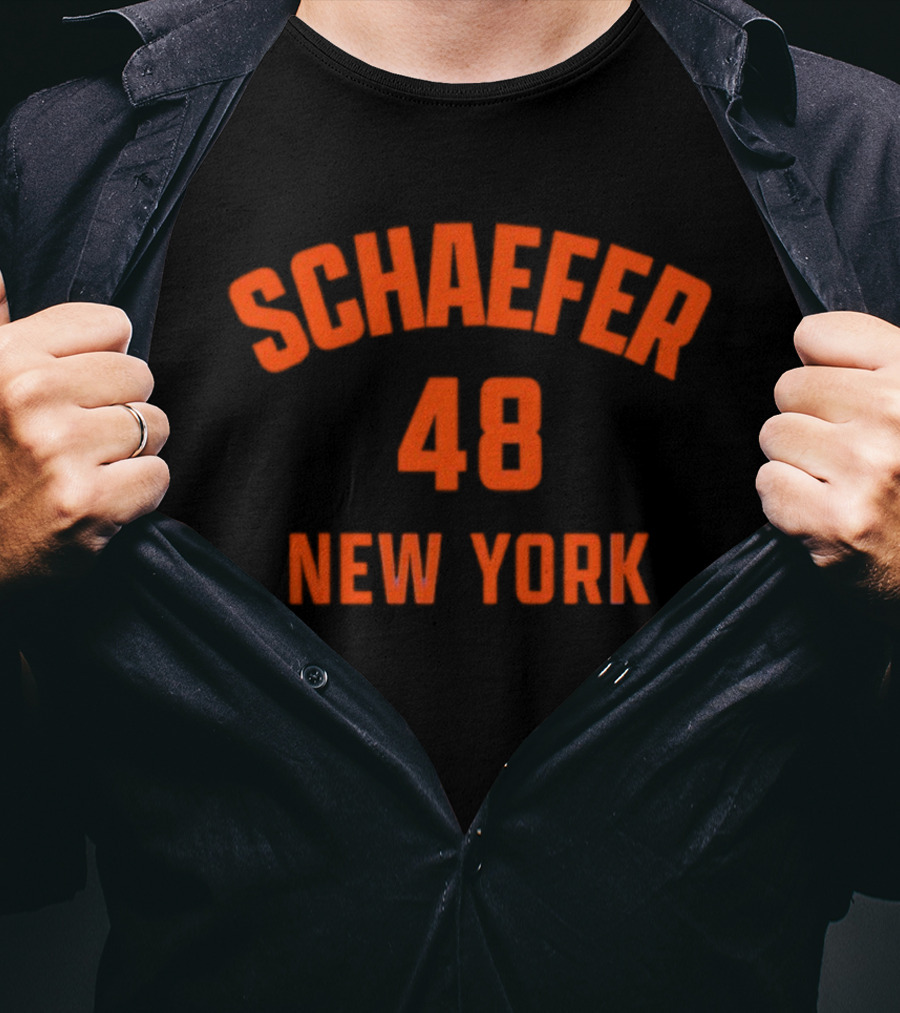 Schaefer 48 New York Islanders Hockey T-Shirt