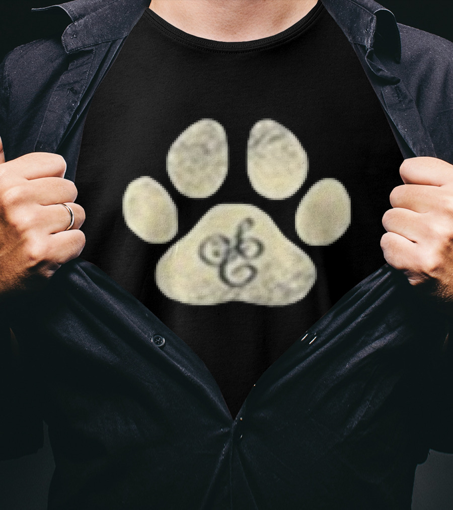 Sabrina Carpenter Paw Print I'm Just Drinking To Call Someone T-Shirt