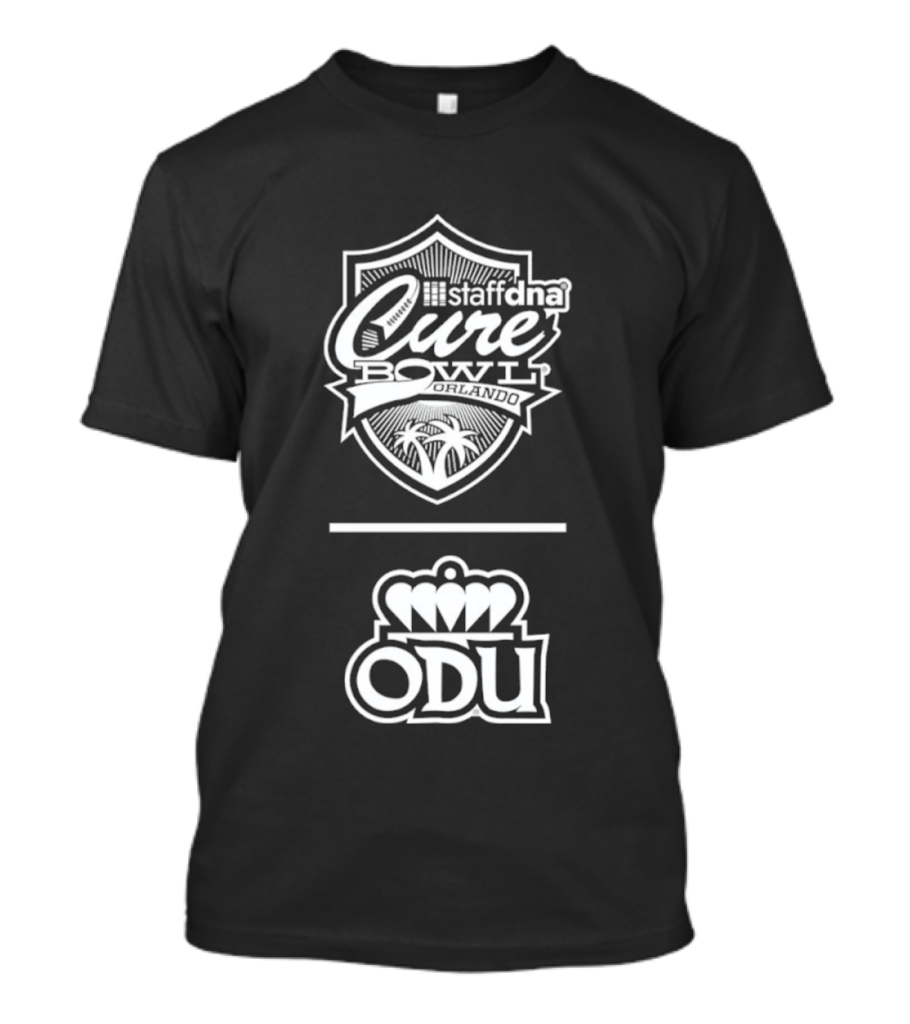 Old Dominion ODU StaffDNA Cure Bowl Orlando T-Shirt