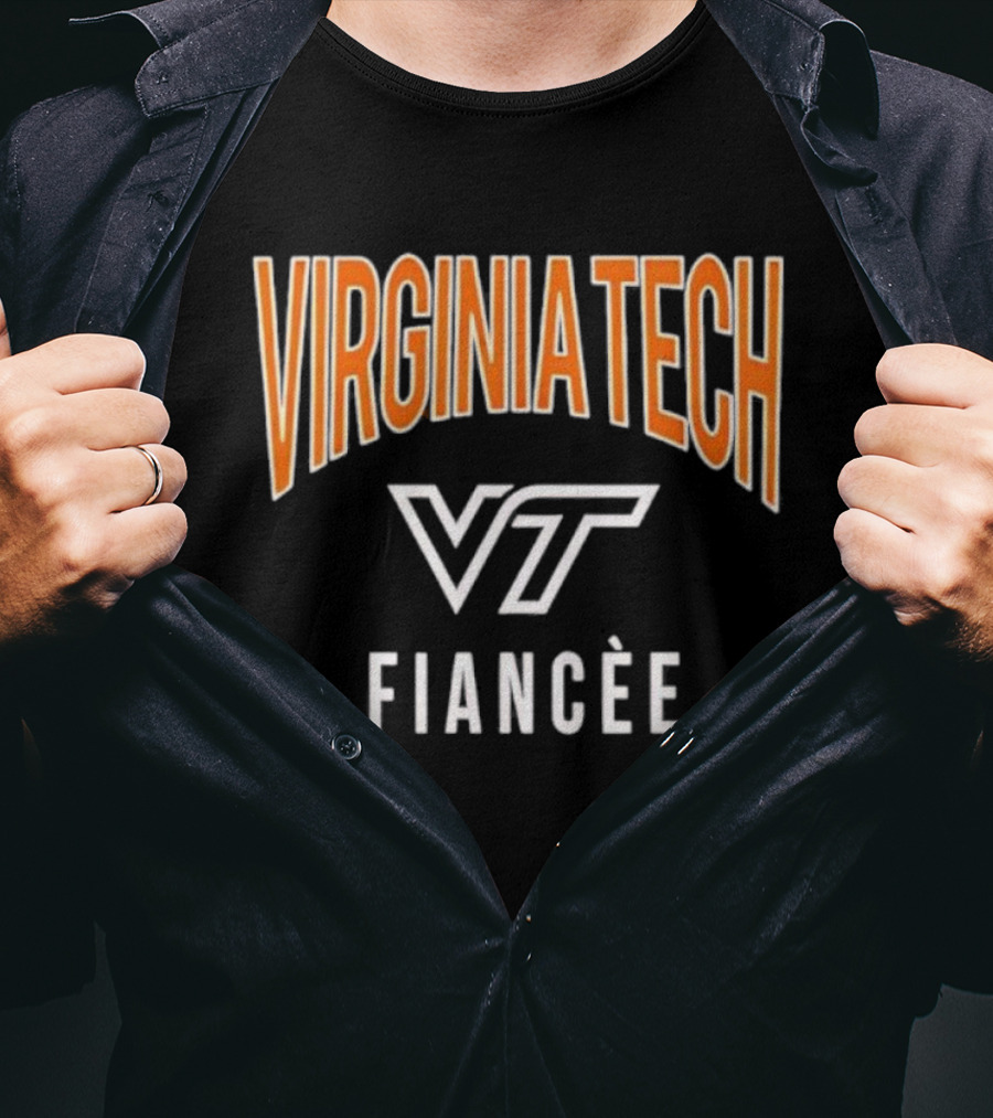 Virginia Tech Hokies VT Fiancée Maroon T-Shirt