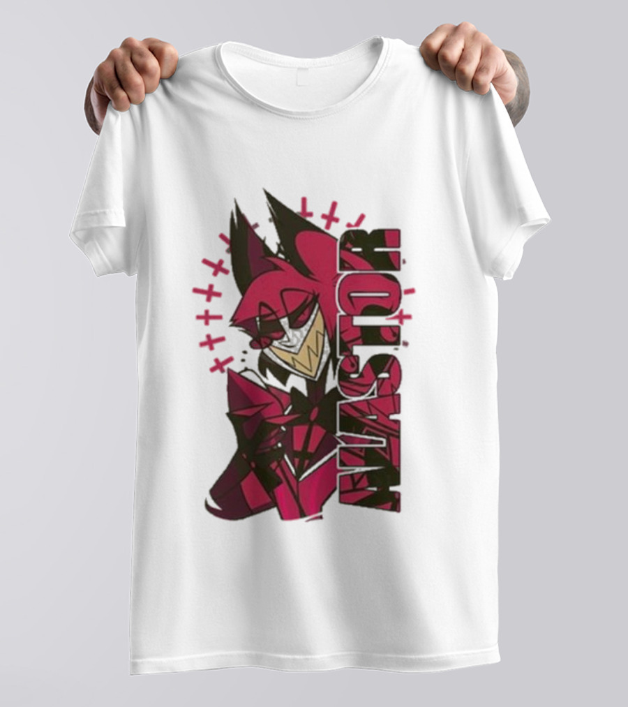 Alastor Smiling Hazbin Hotel Character Fan Art T-Shirt