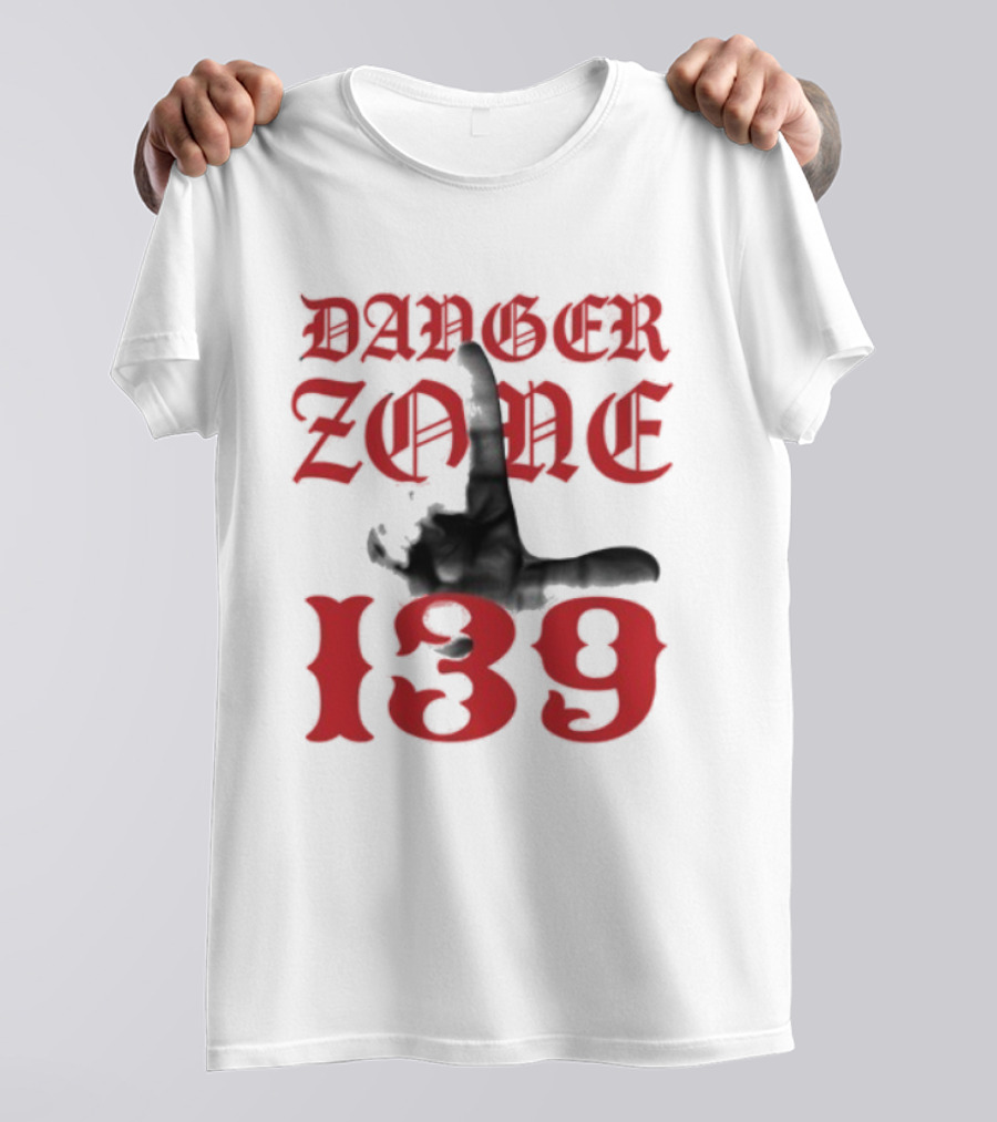 Danger Zone Harlem 139 Hand NYC 1939 T-Shirt
