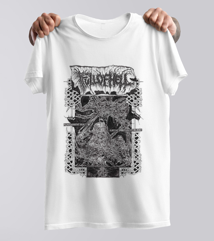 Full Of Hell Punishment Built For The Spiritually Blind Album Art T-Shirt