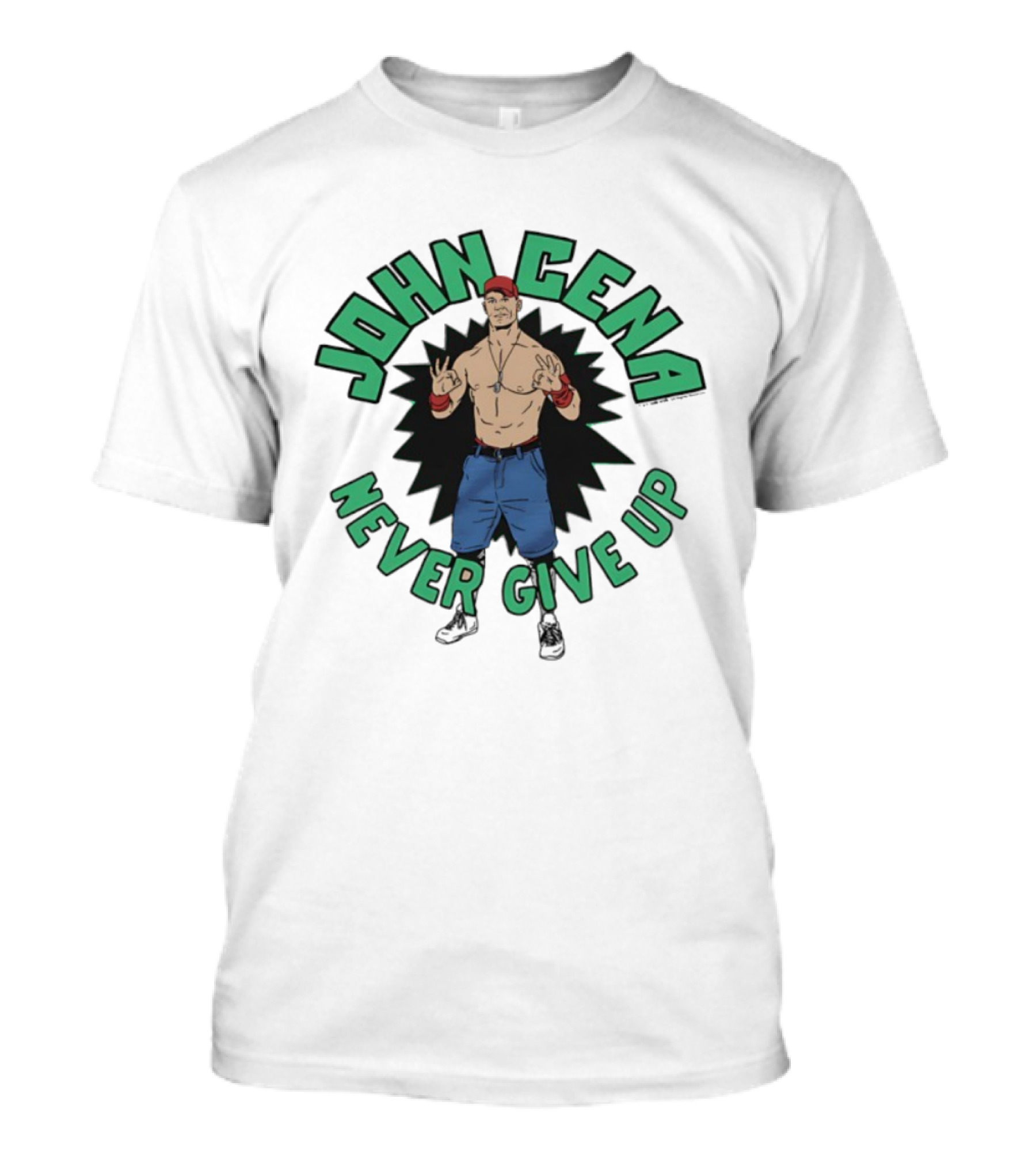 John Cena Never Give Up T-Shirt