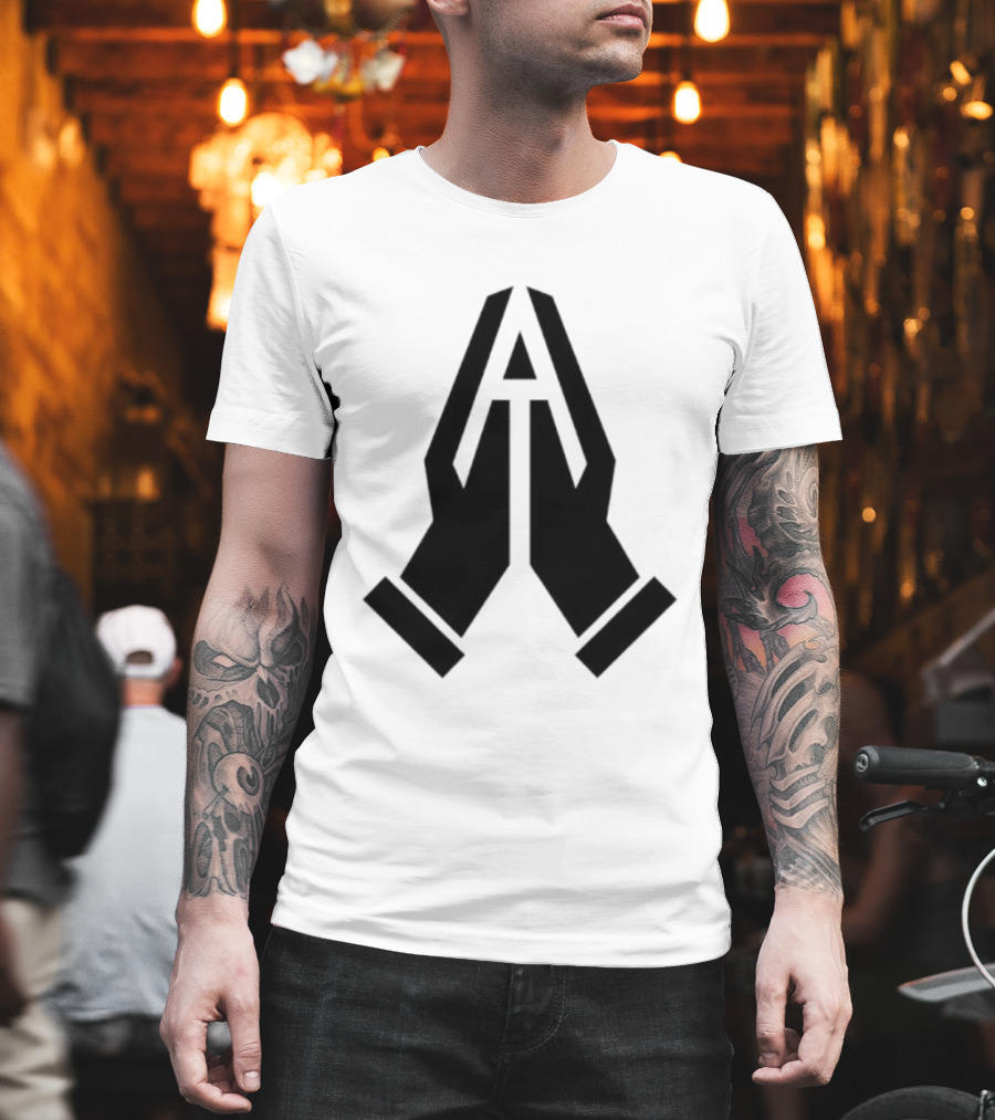 Prayer Hands Houston H-Town Hand Symbol T-Shirt