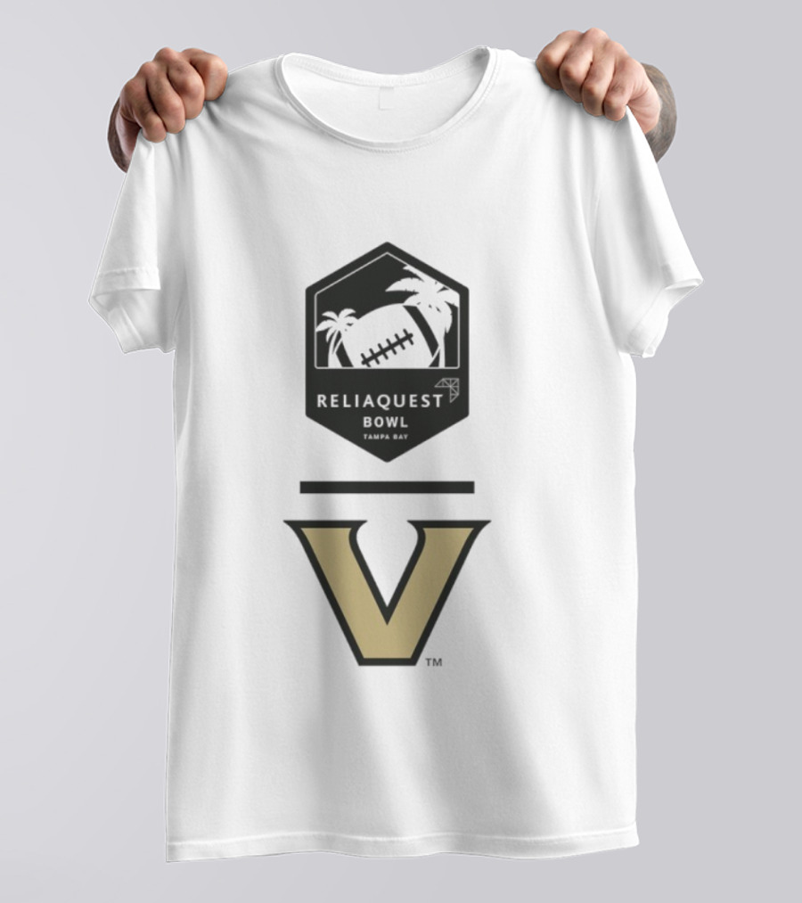 Reliaquest Bowl 2023 Vanderbilt Commodores Football Tampa Bay T-Shirt