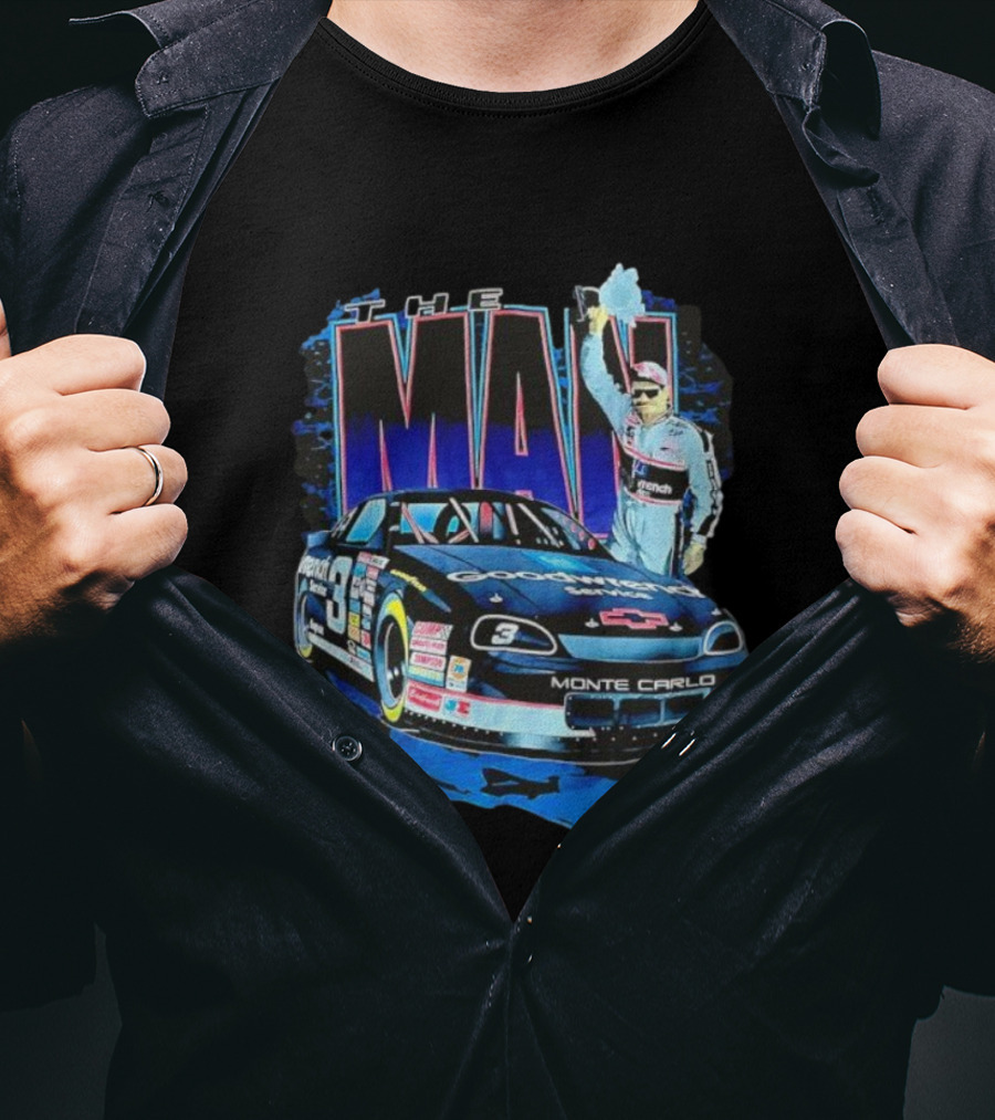 Dale Earnhardt The Man Goodwrench Chevrolet Monte Carlo T-Shirt