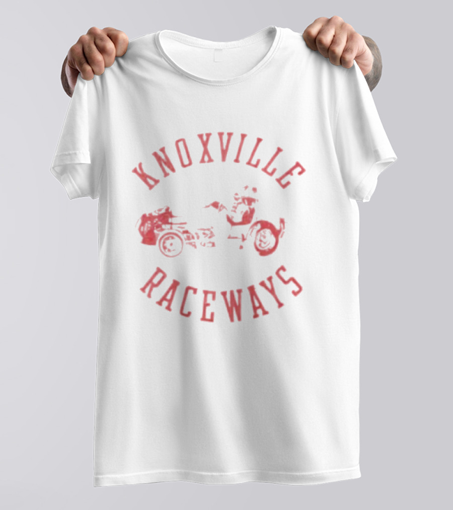Knoxville Raceways Vintage 1975 Racing Scene T-Shirt