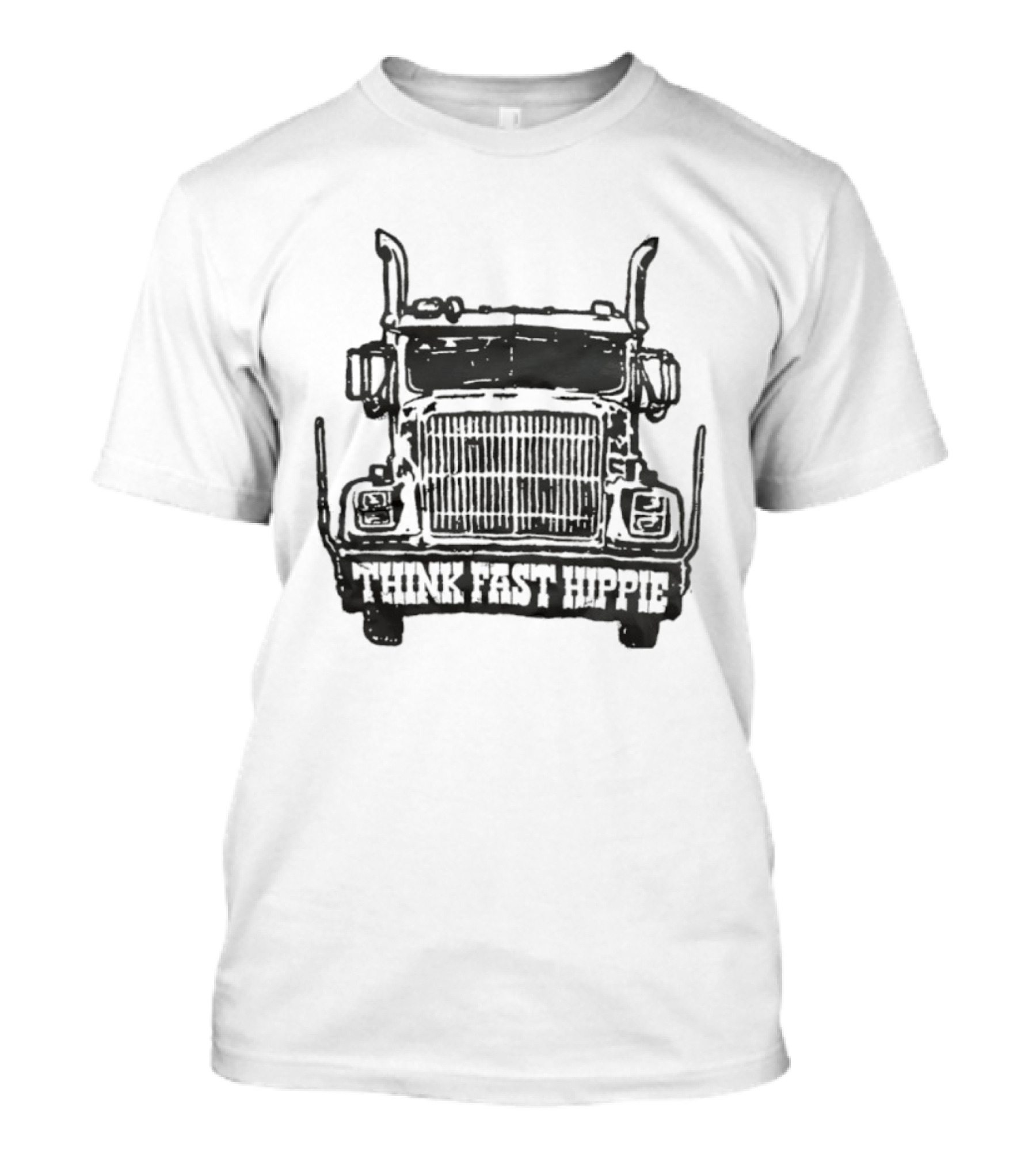 Think Fast Hippie Truck Ames Bros T-Shirt