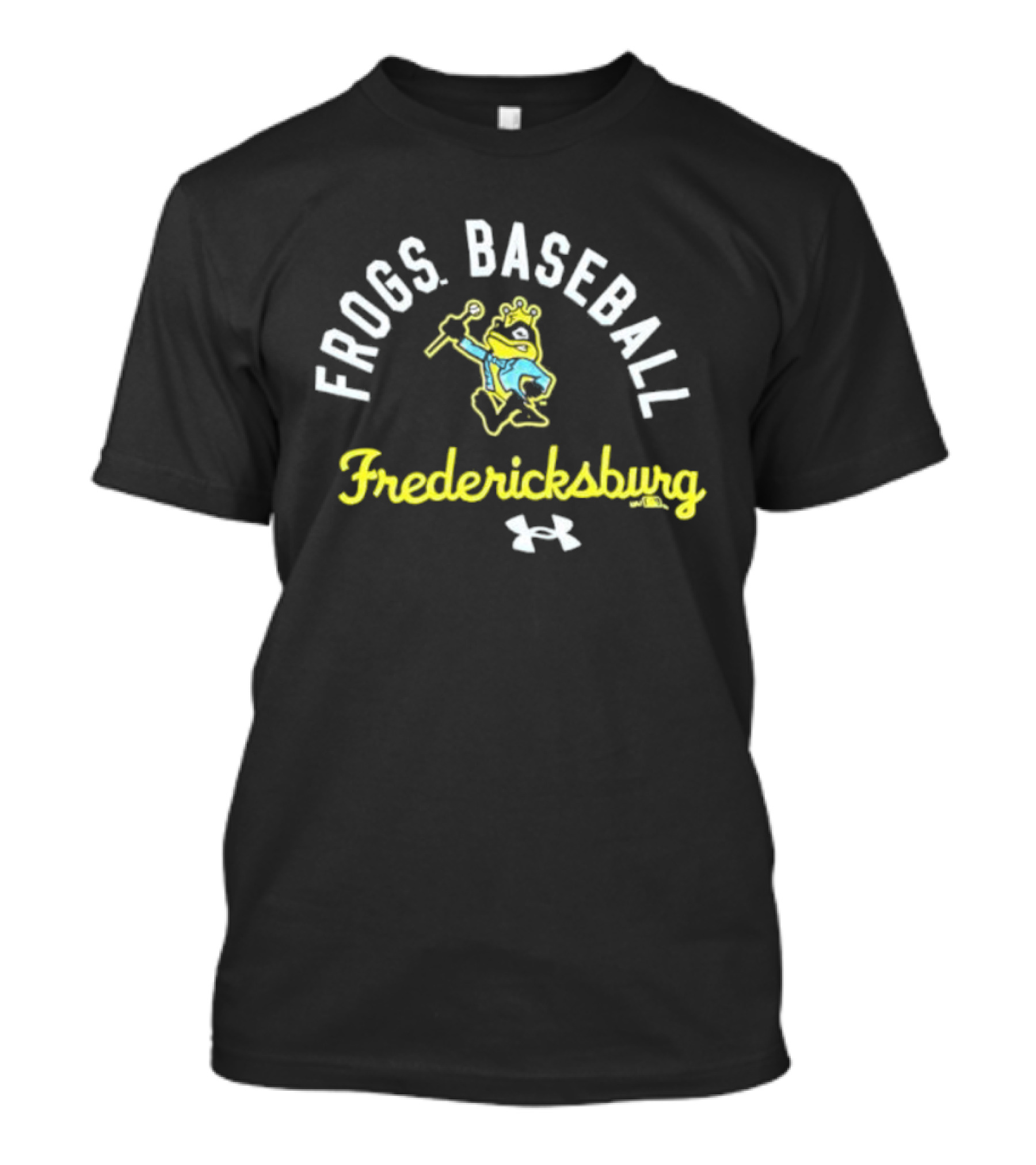 Fredericksburg Frogs Baseball Team Under Armour Logo T-Shirt