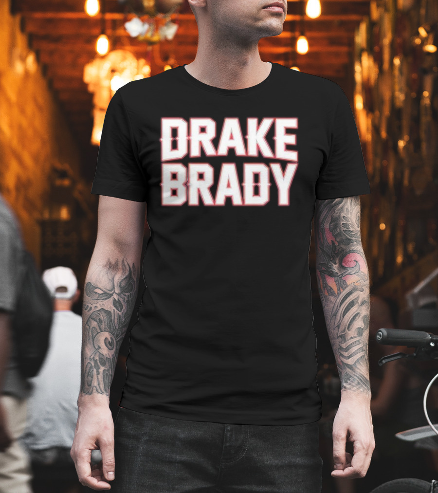 Drake Brady New England Patriots T-Shirt