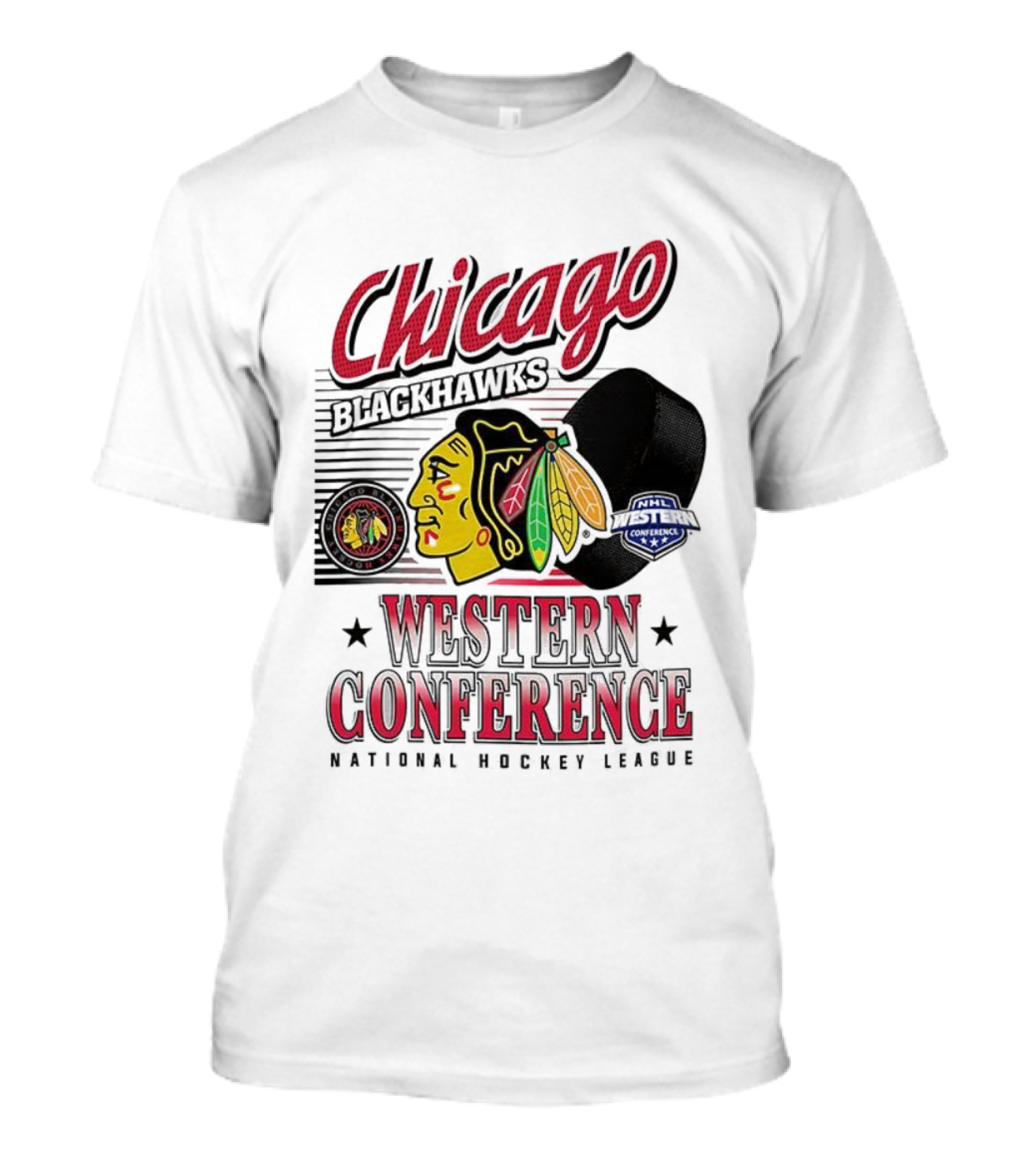 Chicago Blackhawks NHL Western Conference National Hockey League T-Shirt
