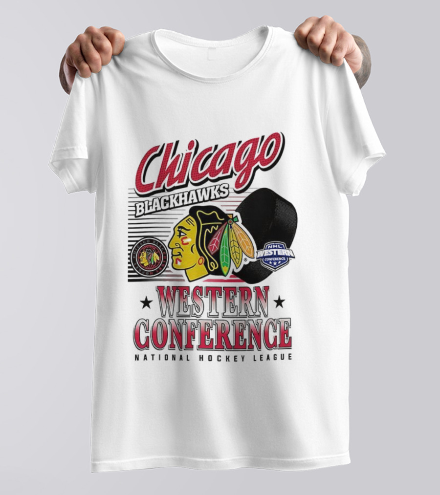 Chicago Blackhawks NHL Western Conference National Hockey League T-Shirt