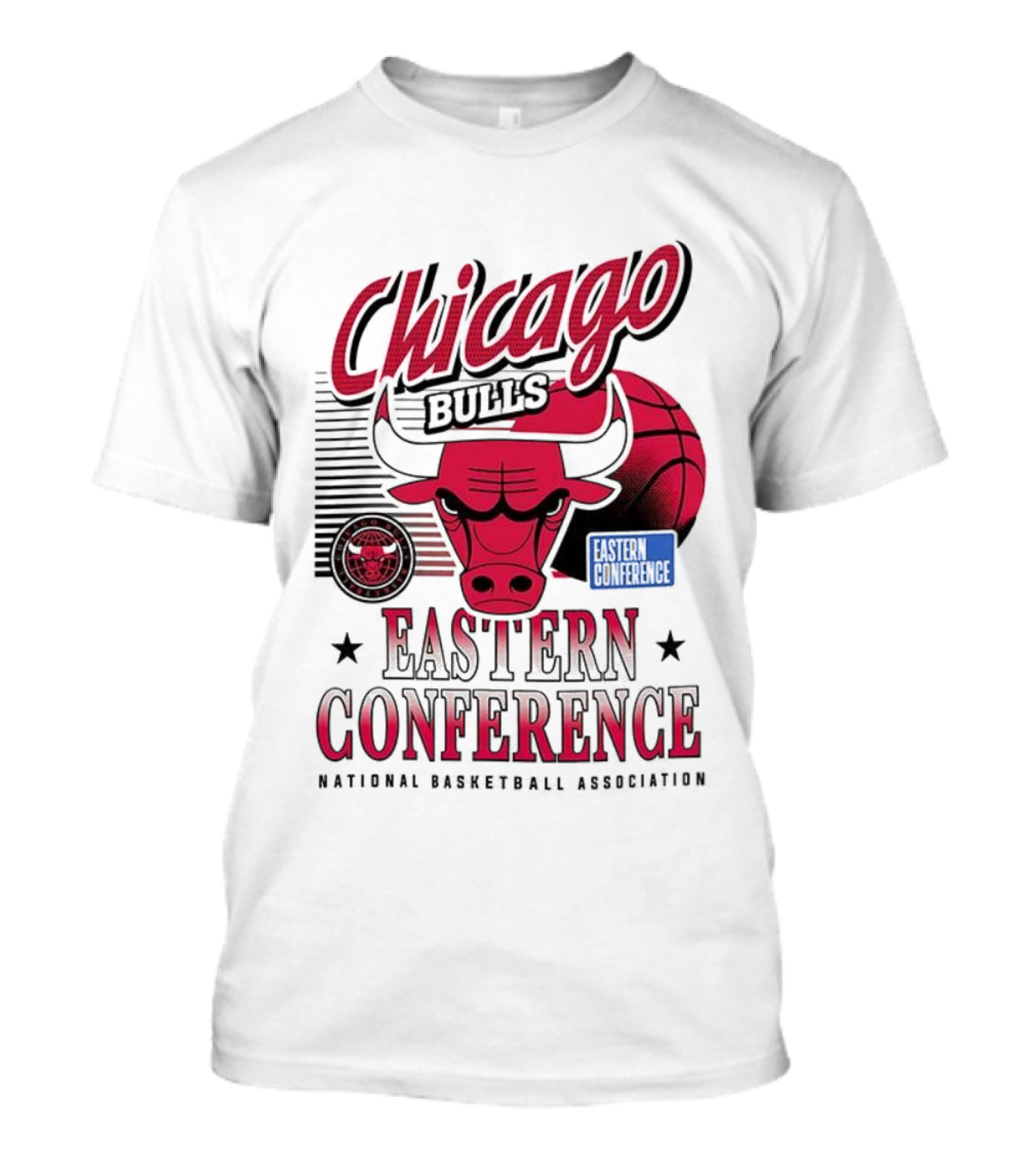 Chicago Bulls Eastern Conference National Basketball Association Ball T-Shirt