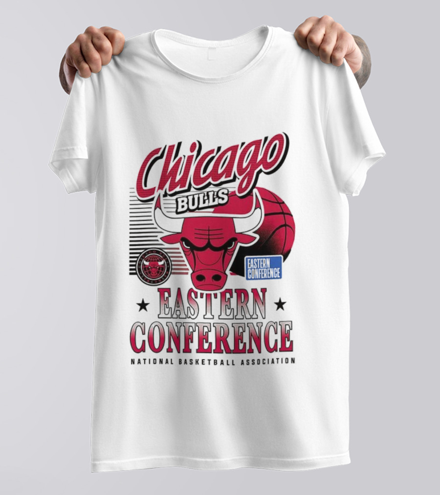 Chicago Bulls Eastern Conference National Basketball Association Ball T-Shirt