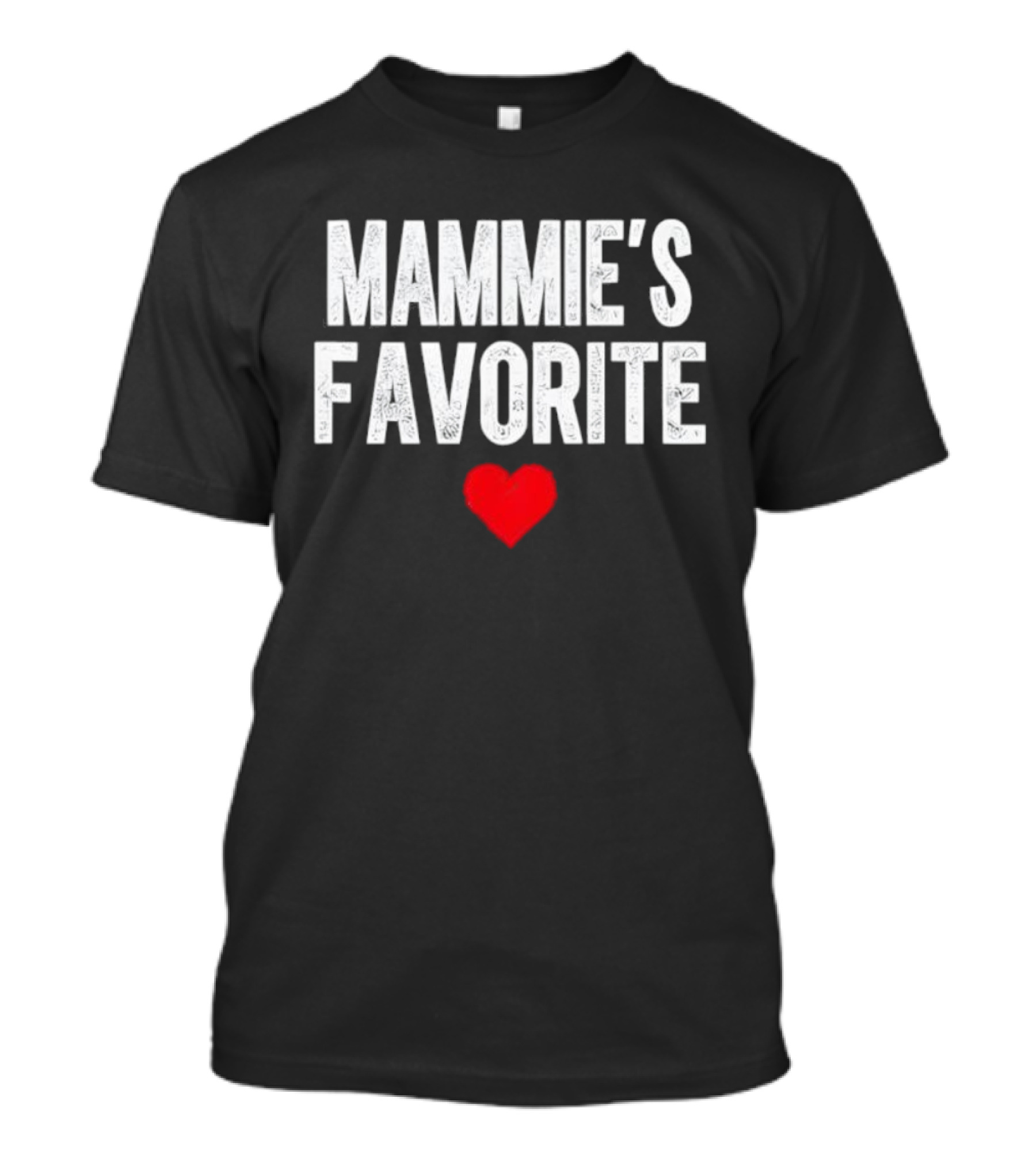 Mammie's Favorite Heart Mother's Day Grandchild T-Shirt