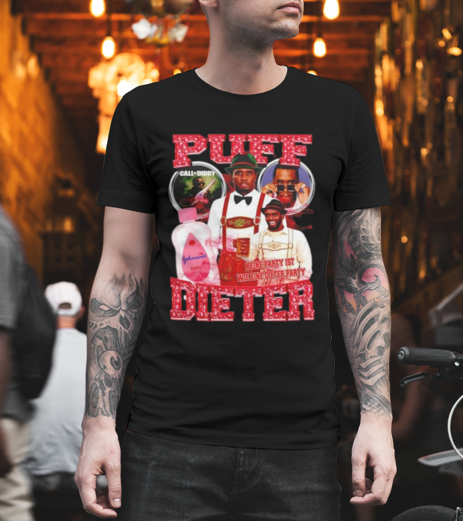 Puff Didddy Call Of Diddy Johnson’s Baby Oil Keine Party Ist Wie Eine Dieter Party T-Shirt