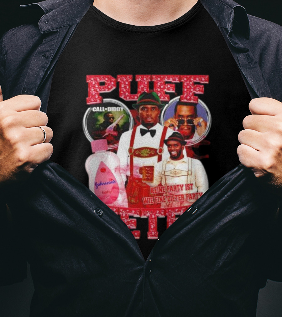Puff Didddy Call Of Diddy Johnson’s Baby Oil Keine Party Ist Wie Eine Dieter Party T-Shirt