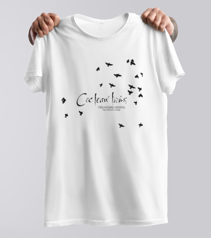 Cocteau Twins Treasure Hiding Birds Peppermint Pig T-Shirt