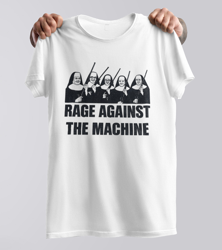 Nuns With Sticks Rage Against The Machine T-Shirt