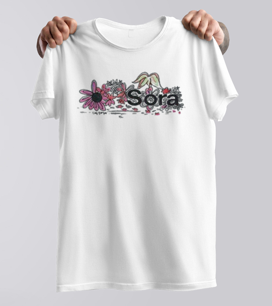 Sora Floral Wings Blossom T-Shirt