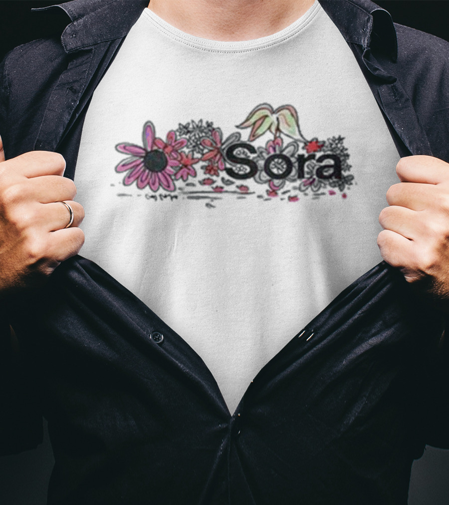 Sora Floral Wings Blossom T-Shirt