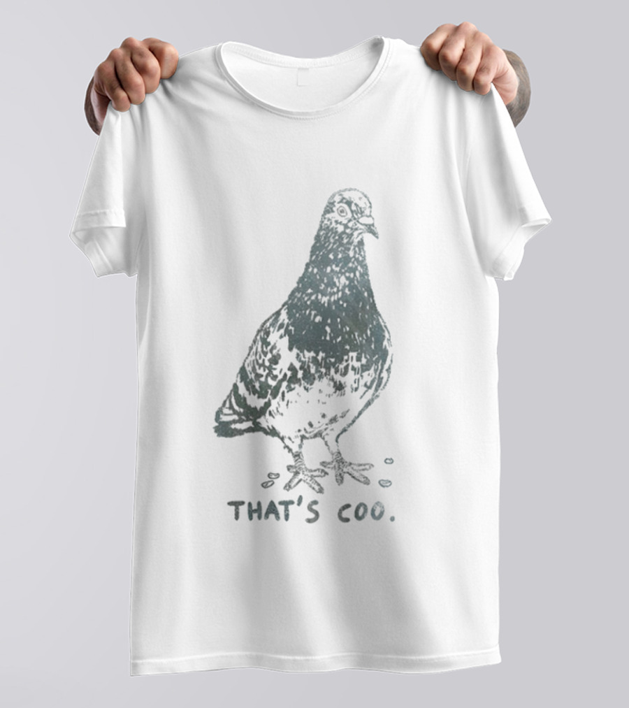 Pigeon That's Coo Vintage Style T-Shirt