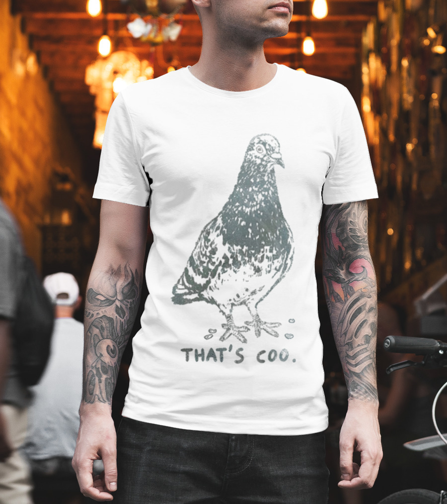 Pigeon That's Coo Vintage Style T-Shirt