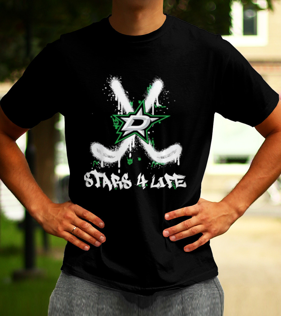 Dallas Stars NHL Stars 4 Life 2025 Hockey Fan Apparel T-Shirt