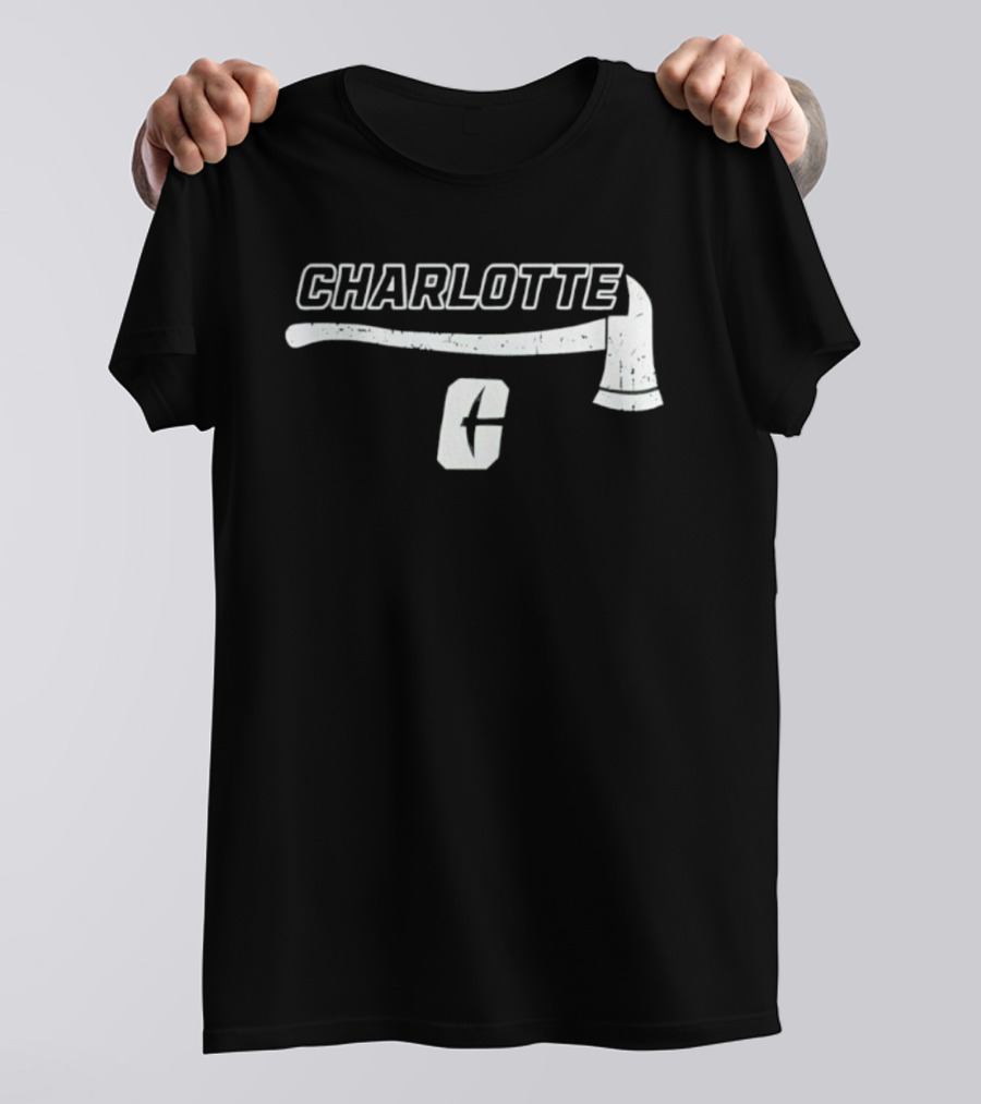 Charlotte 49ers Firefighter Appreciation NCAA Axe C T-Shirt