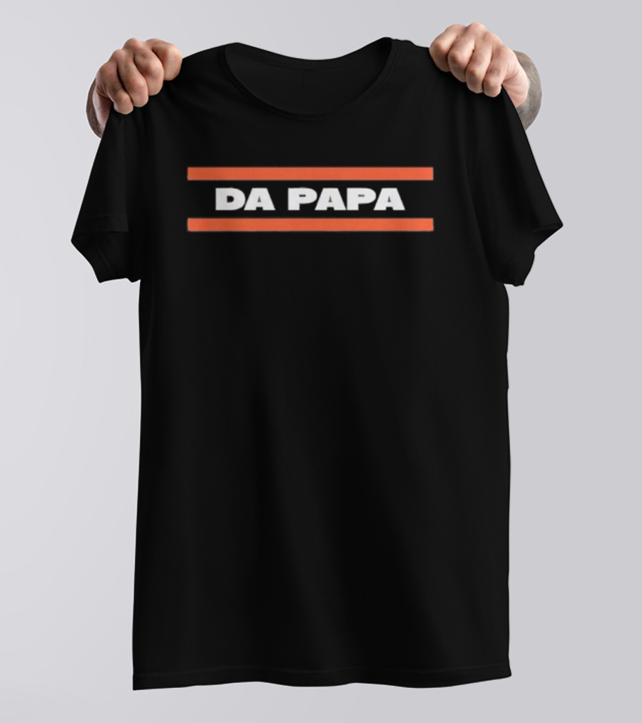 Chicago Football Da Papa Vintage Tribute T-Shirt