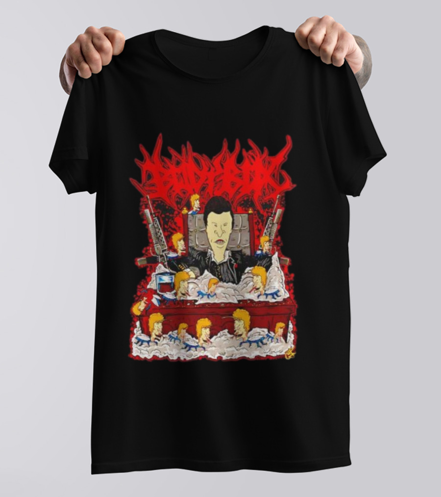 Beavis And Butthead Scoreface Scarface Mashup T-Shirt