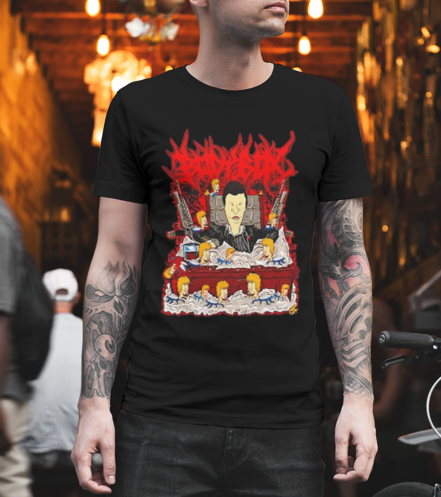 Beavis And Butthead Scoreface Scarface Mashup T-Shirt