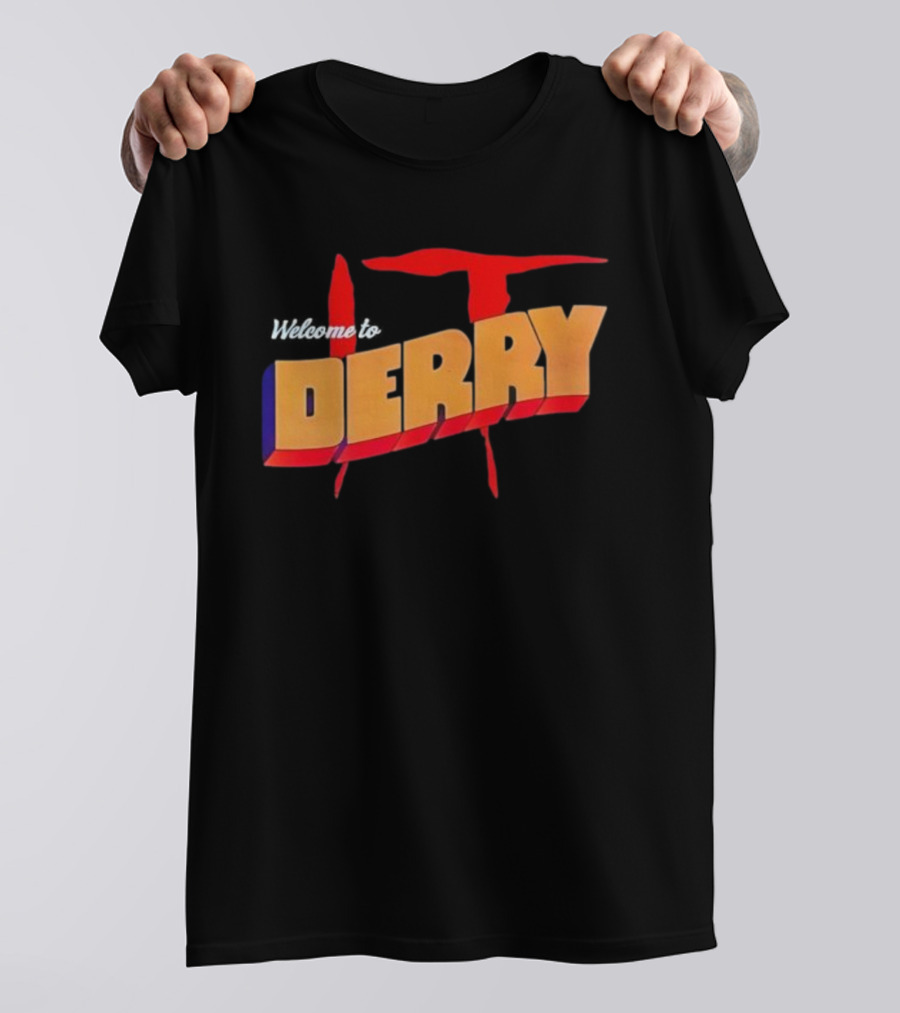 IT Welcome To Derry Horror T-Shirt