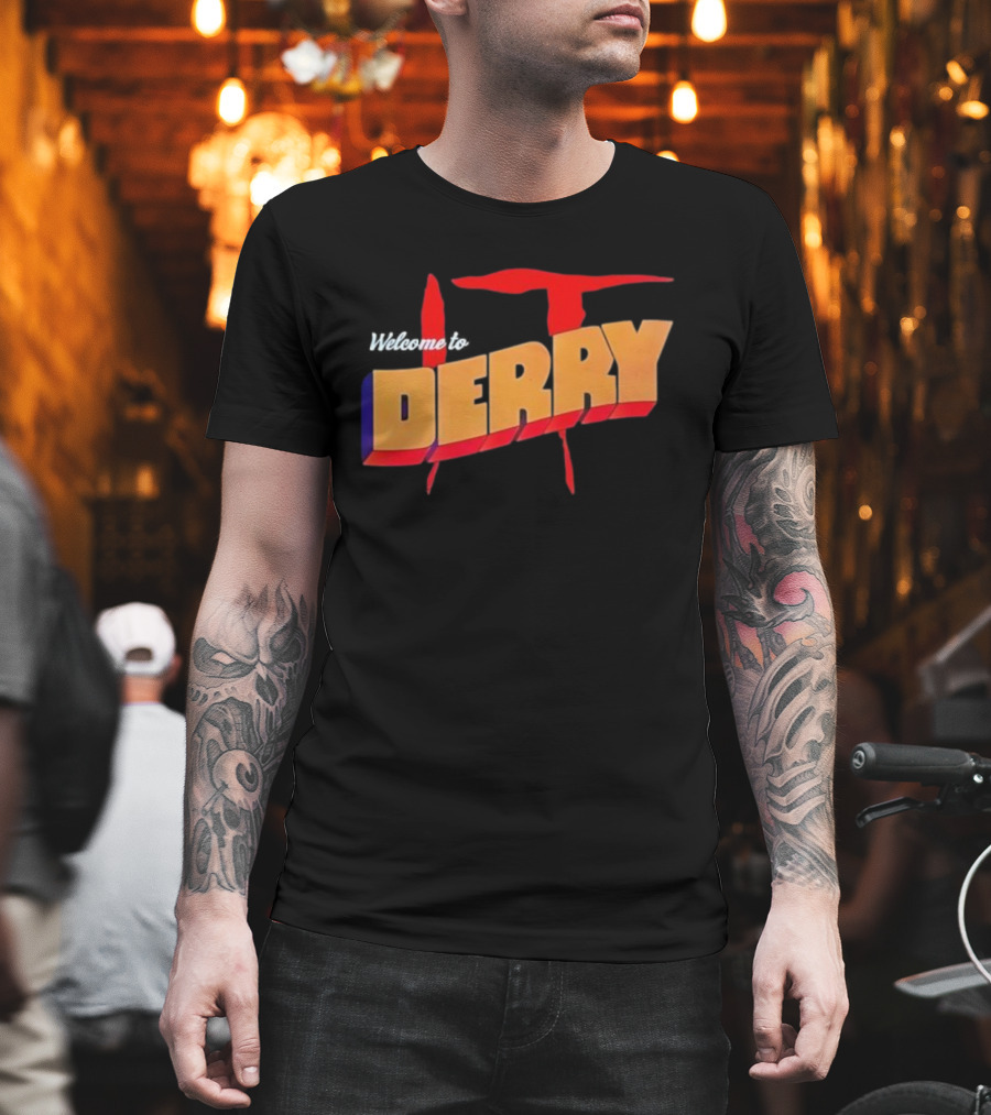 IT Welcome To Derry Horror T-Shirt