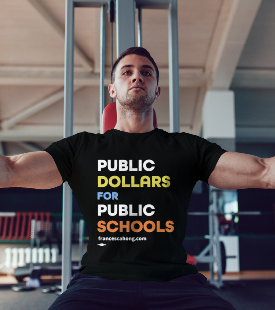 Public Dollars For Public Schools Francesca Hong Vintage T-Shirt